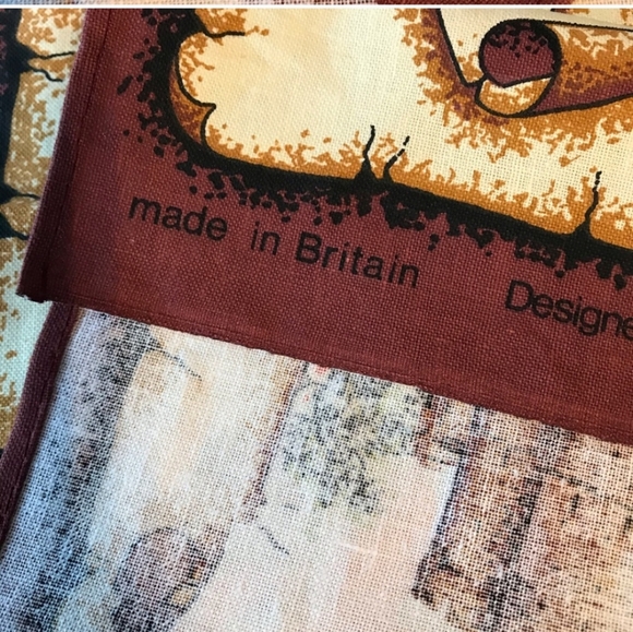 Vintage Canterbury Souvenir Linen Tea Towel - Picture 7 of 8
